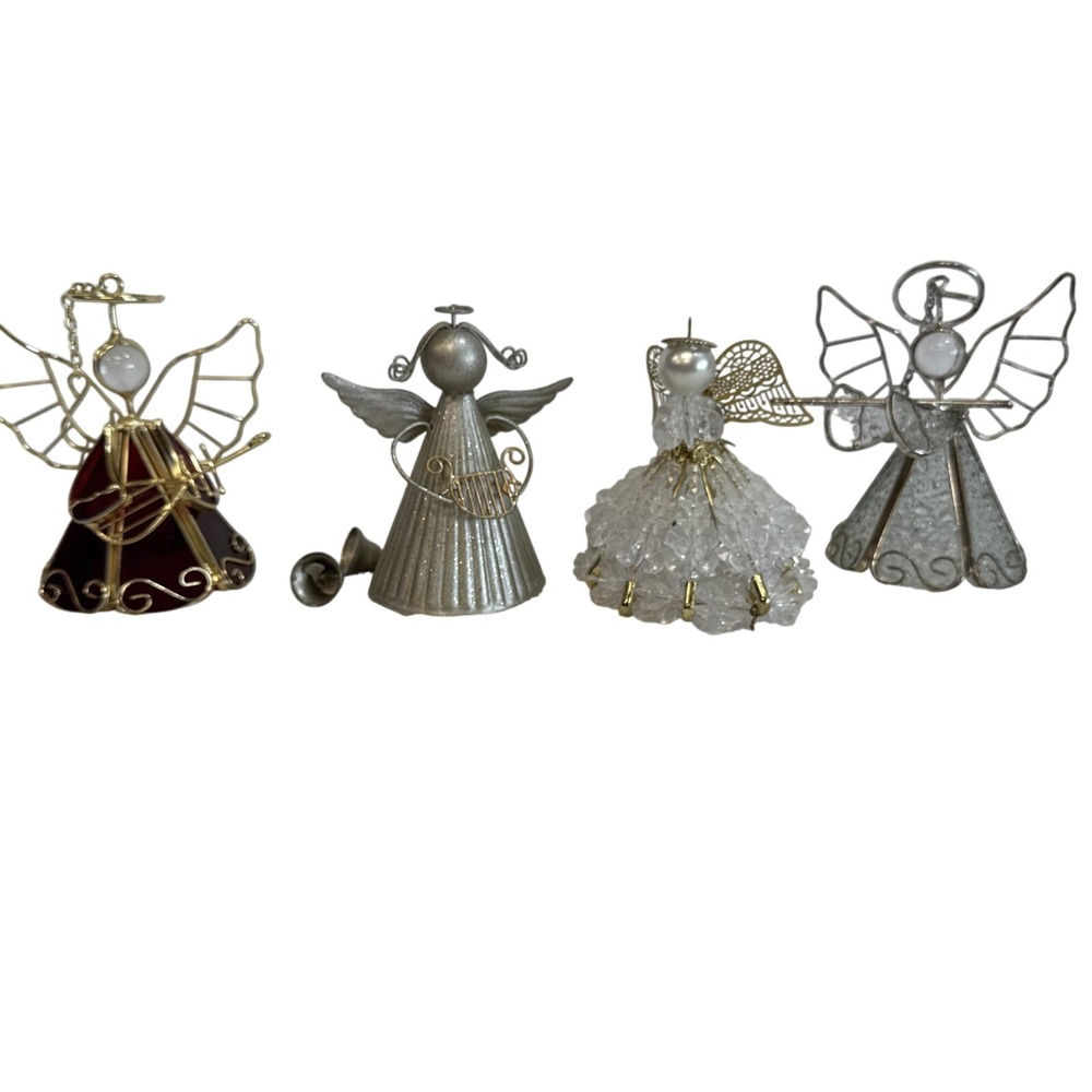 Vintage 4 Piece Angel‎ Collection Mixed Lot Decorative